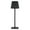 Black(Square), variant on Pleated Style Table Lamp, Rechargeable Cordless Touch Lamp, Dimmable Night Light for Couple Dinner/Restaurant/Outdoor Camping//Bedroom(Square,White)