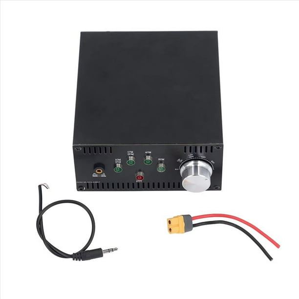 Amplificador de Potencia de Corta Portátil de 12 A 15 V y 100 W, de 2 MHz A 30 MHz, Compatible con LPF de 4 Velocidades para