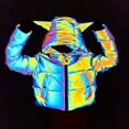 thumbnail image 2 of GET IT Holographic Puffer - Holographic Jacket - Rainbow Jacket - Iridescent Jacket - Reflective Jacket - Reflective Puffer Jacket - Puffer Jacket, 2 of 5