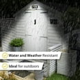 thumbnail image 5 of Bell and Howell Solar Bionic Light, Motion Activated Extra Bright Solar Powered LED Light, Weather Resistant - Peel and Stick or Hardware Included, 5 of 8