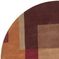 thumbnail image 5 of SAFAVIEH Rodeo Drive Phillis Abstract Wool Area Rug, Multi, 4' x 4' Round, 5 of 7