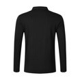 thumbnail image 4 of pstuiky camisa de manga larga para hombre, Camisa informal de verano para hombre, con cuello, botones y bolsillos, color liso tops de invierno para hombre s, 4 of 9