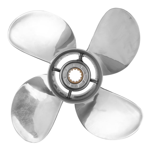 Propeller, 12in Pitch 11.6in Diameter 13 Spline Teeth Outboard Accessory For 25-60HP Outbord Engine