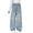 lz1-Light Blue, variant on WMQPNNS Girls Denim Pants Wide Leg Jeans with Pockets, Jeans for Girls Size 10 Elastic Waist Cute Heart Print Baggy Denim Pants Girls Clothing(Size 11-12 Years, Blue-4)