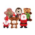 thumbnail image 4 of sweethay Juguete de peluche para mascotas con temática navideña de Papá Noel, mordedura para mascotas, juguete para masticar, herramienta de Suministros para perros nuevo papa noel, 4 of 6
