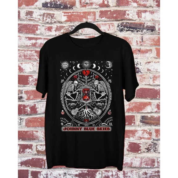 JOHNNY BLUE SKIES STURGILL SIMPSON POSTER ROSEMONT T Shirt Full Size S-5XL