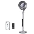 thumbnail image 1 of Dreo Ventilador de pedestal con control inteligente, altura ajustable de 40-44 pulgadas, ventiladores silenciosos de CC para dormitorio, ventilador oscilante omnidireccional de 120°+85°, flujo de aire, 1 of 5