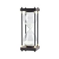 thumbnail image 2 of Hovilon 30 Minutes Hourglass Sand Timer,Hour Glass with Sand Decoration for Kids,Sand Clock Watch for Room Birthday Tea Coffee Table Book Shelf School Game Ornament Wooden(White Sand), 2 of 7