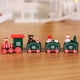 thumbnail image 3 of Little Wood Feliz Navidad Decoración de trenes Camión agrícola Juguete Festival Adorno de mesa Regalo de año nuevo para niños Niñas Adultos Verde 1 sidaley HA009087-05B, 3 of 6