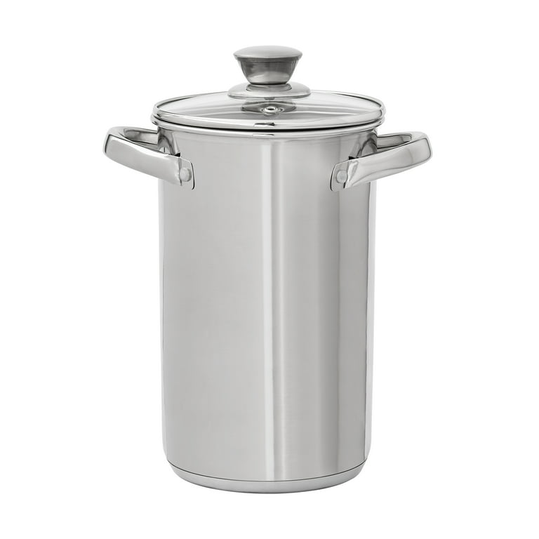 Mainstays Stainless Steel 3.5-Quart Vegetable Steamer Pot