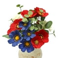 thumbnail image 3 of My Texas House Faux Poppies in Rustic Vase, Multicolor, 16.5", 3 of 5