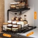 thumbnail image 2 of Organizador Bajo del Fregadero con Deslizamiento Ajustables, Estante Organizador de Fregadero Cocina y Baño Extraíble para Gabinete 2 Niveles, Cajón Deslizante Metal, Especieros para Cocina, 2 of 13