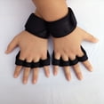 thumbnail image 2 of 4X XL Guantes Deportivos de Entrenamiento para Hombres y Mujeres Guantes de Entrenamiento Fitness Culturismo Levantamiento de Pesas Gimnasio Mano Guantes de Muñeca Negro B, 2 of 5