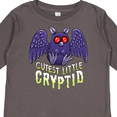 thumbnail image 4 of Inktastic Cutest Little Cryptid Mothman Boys or Girls Long Sleeve Toddler T-Shirt, 4 of 5