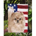 thumbnail image 3 of Pomeranian Patriotic Garden Flag, 3 of 5