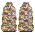 thumbnail image 2 of Fotbe Cute Cat Pattern Automotive Seat Covers for Cars Trucks and SUVs – Car Seat Covers for Front Seats,Protective Seat Covers,Vehicle Seat Covers, Set of 2, 2 of 9
