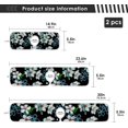thumbnail image 4 of 2 Pack Faucet Mat Splash Guard for Kitchen Sink,Graphics Apricot Blooming Branches Flower 30"x5" Super Absorbent Microfiber Sink Protector Mat, Kitchen Sink Mat Kitchen Sink Accessories, 4 of 7