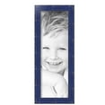 thumbnail image 2 of ArtToFrames 7" x 21" Navy Blue Picture Frame, 7x21 inch Blue Wood Poster Frame (WOM-4603), 2 Pack, 2 of 7