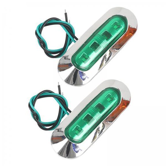 Wzmzjy 4x2Pcs Truck Side Marker Lights Premium Durability Practical Replace