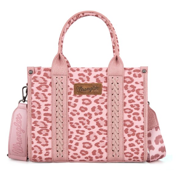 Bolso Wrangler Western con estampado de leopardo para mujer