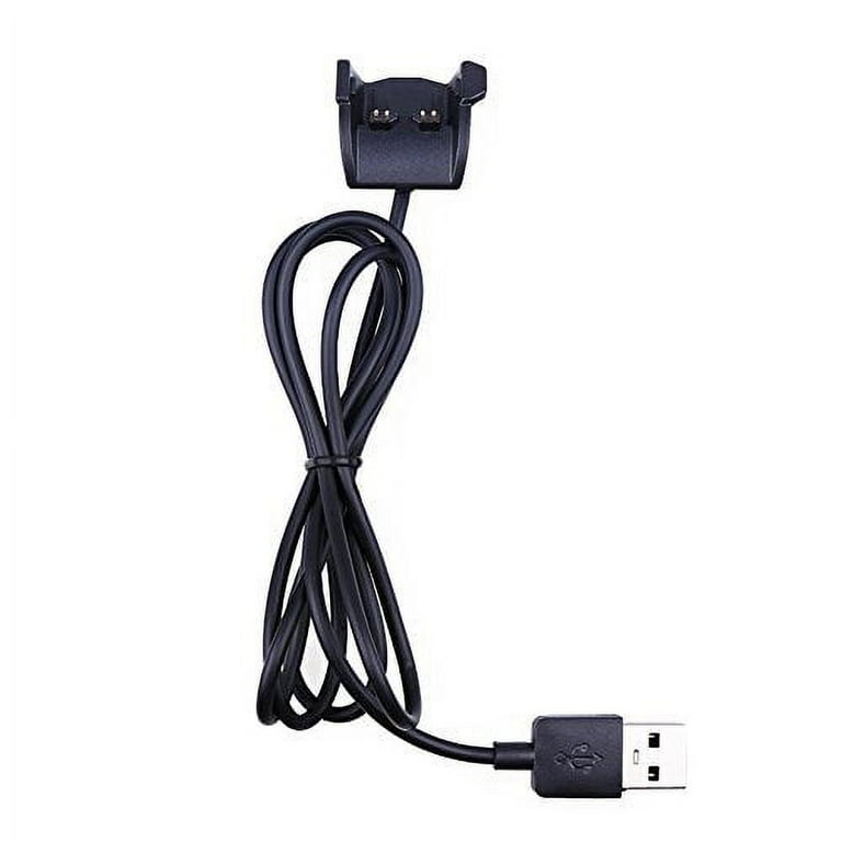 Garmin Vivosmart HR Charging Cable Replacement Charging Cable for Garmin Vivosmart HR HR 3.3ft 1m Black Walmart