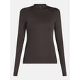 thumbnail image 5 of Avia Women's and Women's Plus SoftSculpt Quarter Zip Long Sleeve Top, Sizes XS-4X, 5 of 7