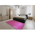 thumbnail image 5 of Ahgly Company Machine Washable Indoor Rectangle Transitional Deep Pink Area Rugs, 2' x 5', 5 of 7