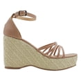 thumbnail image 2 of Sandalias con plataforma RICE en Piel vegana – Beige, 2 of 3
