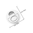 thumbnail image 2 of unbranded 2Ud Manijas Empotradas Para De Inoxidable Hardware Para Cubierta, 2 of 8