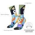 thumbnail image 4 of Netaao Bluey for Socks for Men and Women Non-Slip Middle Tube Socks Casual Crew Socks, 4 of 6