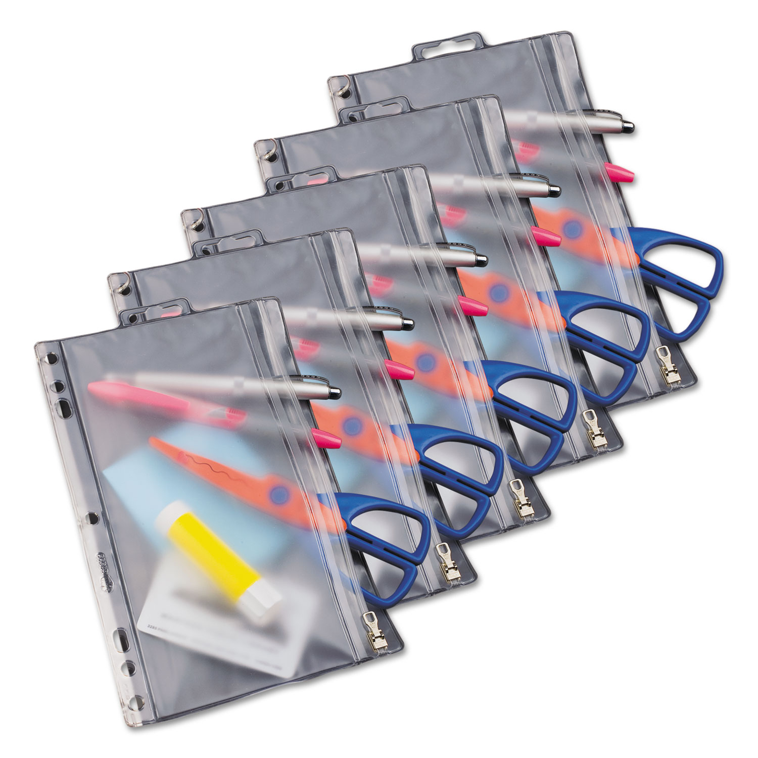 Tops Business Forms Divide It Up Four-pocket Poly Folder, 11 X 8-1/2, Assorted - image 4 of 9