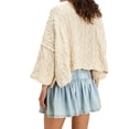 thumbnail image 3 of Women'S Denim A-Line Pleated Skirt Casual High Waisted Ruffle Flared Mini Skirts Light Blue L, 3 of 8