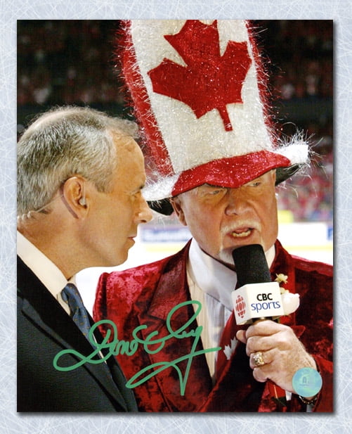 Don Cherry Hockey Night In Canada Autographed Hockey Puck 