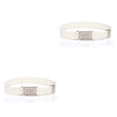 thumbnail image 3 of Qarigey Cinturones Hebilla magnética Suministros de armario con tejido fino para niños Niñas beige beige 2Conjunto, 3 of 6