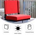 thumbnail image 2 of Grandstand Comfort Seats by Flash with Ultra-Padded Seat in Red, 2 of 9