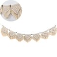 thumbnail image 1 of Macrame Wall Hanging Handmade Woven Tapestry Cotton Crochet Garland Banner Handw, 1 of 4
