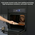 thumbnail image 4 of Aoile 24" Single Wall Oven with 2.5 Cu.Ft. Capacity, 3000W Built-in Electric Oven with 4 Cooking Functions & 108 Automatic Recipes, 4 of 8