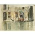thumbnail image 3 of Willem Witsen 24x19 Black Modern Framed Museum Art Print Titled - Gondola for a Venetian House (1870 - 1923), 3 of 5