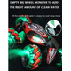thumbnail image 3 of Coche Acrobacias R/c 4 Rounds Of Spray Twist Car Pulsera Luz Azul Y Rojo bitwow KW221436, 3 of 8