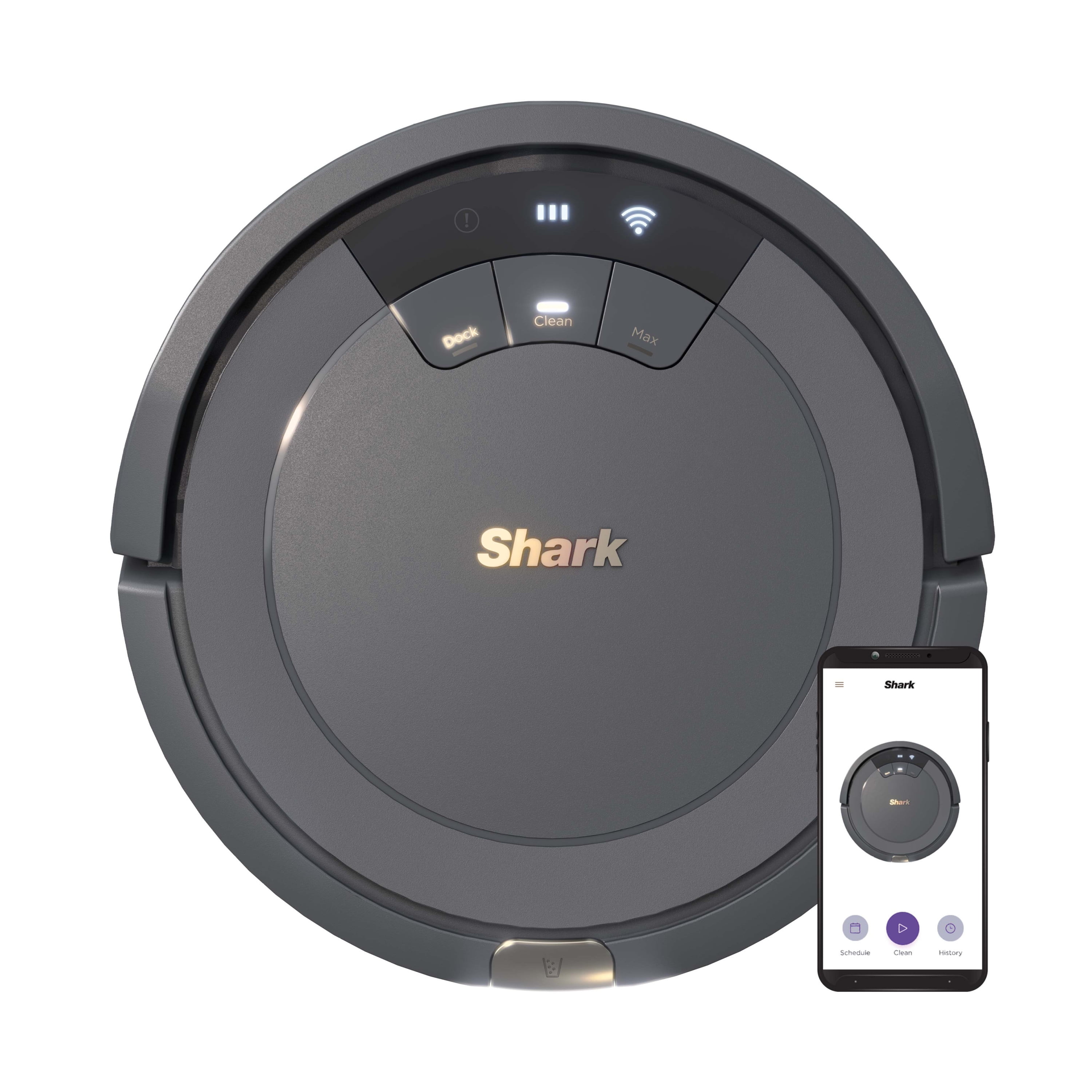 Shark ION Robot Vacuum, Wi-Fi Connected, Works with Google Assistant, Multi-Surface Cleaning, RV753