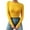 Yellow, variant on Lixiuxyad Women Casual Multicolor Basic Round Neck Solid Color Knit Long Sleeve Bodysuit Top Red
