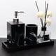 thumbnail image 5 of Bandeja de tocador de baño Sunnimix Marmolado Organizador de Perfumes Para Cosméticos negro, 5 of 8