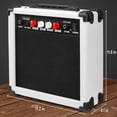 thumbnail image 4 of Amplificador de guitarra eléctrica LyxPro de 20 W con altavoz - Blanco, 4 of 5