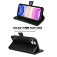 thumbnail image 3 of Njjex Case Wallet 2019 iPhone 11 / iPhone 11 Pro / iPhone 11 Pro Max, iPhone 11 11 Pro 11 Pro Max Wallet Case RFID Blocking Card Slot Stand PU Leather Magnetic Protect Flip Cover [Gift Box] -Black, 3 of 10