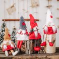 thumbnail image 2 of Adorno de muñeca sin rostro de Navidad, dibujos animados s, piernas largas, muñecos para hombres mayores, regalo de Navidad, decoración de Navidad, 2 of 8
