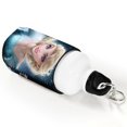thumbnail image 2 of Princesa Elsa Chica de Frozen Funda enfriadora de latas, aislante de bebidas para mantener frías o calientes, funda térmica plegable para latas, portabebidas reutilizable, 2 of 6