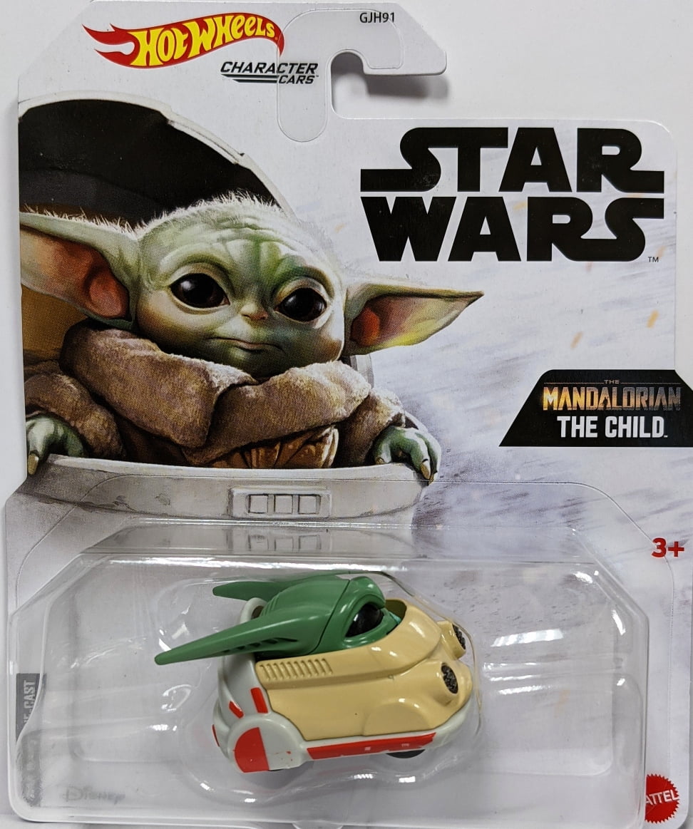 Mattel Hot Wheels Star Wars Character Car Yoda GWR45
