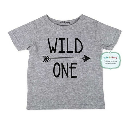 Boho 1 Wild ONE - wallsparks cute & funny Brand cool boho 1st Birthday Shirt Age 1 One year old - Soft Infant Shirt ()