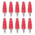 thumbnail image 4 of Banana Plug Terminals, Corrosion Resistance Oxidation Resistance Widely Used 4mm Banana Plug Connector Rugged Easy To Use  For Electronic Instrument Red,Black,Yellow,Blue,Green, 4 of 8