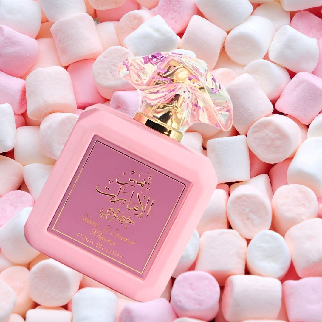 Pink Blush Eau de Parfum Spray 100ml (3.4 oz) & Yara Roll On CPO 10ml (0.34 oz) by Ard Al Zaafaran (Bundle)